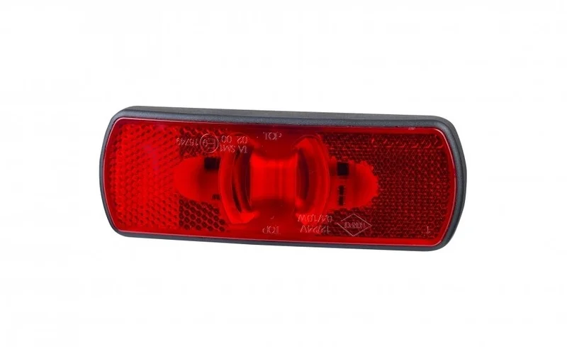 LED marker light neon red 12-24v 50cm. cable - 3