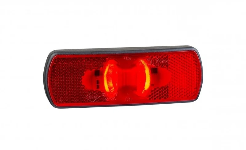 LED marker light neon red 12-24v 50cm. cable