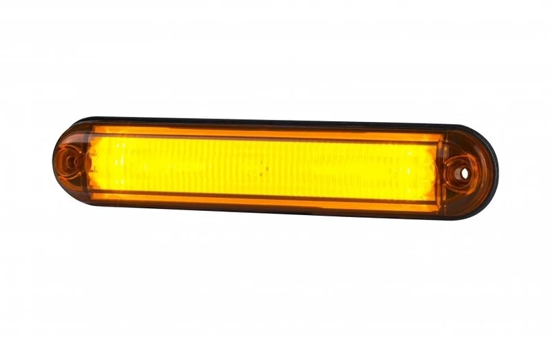 LED Posisjonslys oransje 12-24V 50cm kabel. - 2