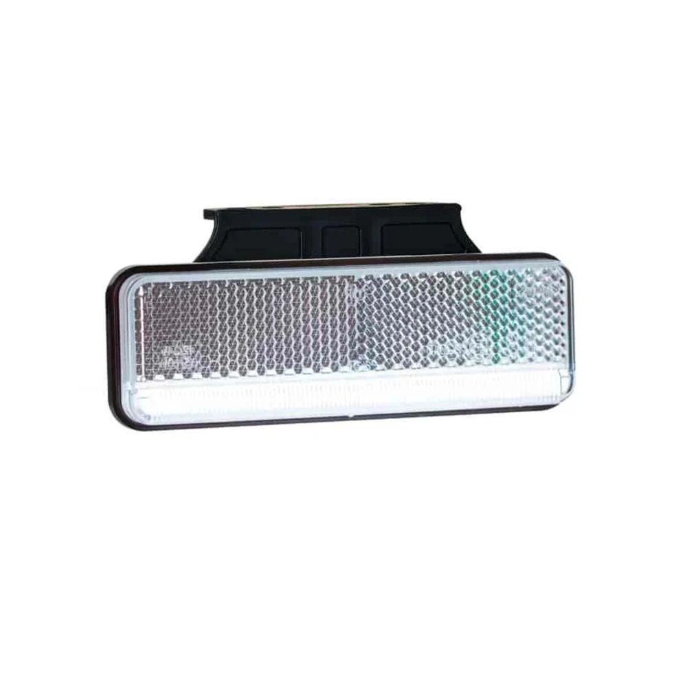 LED feu de gabarit néon blanc avec support 12-24v 50cm. câble