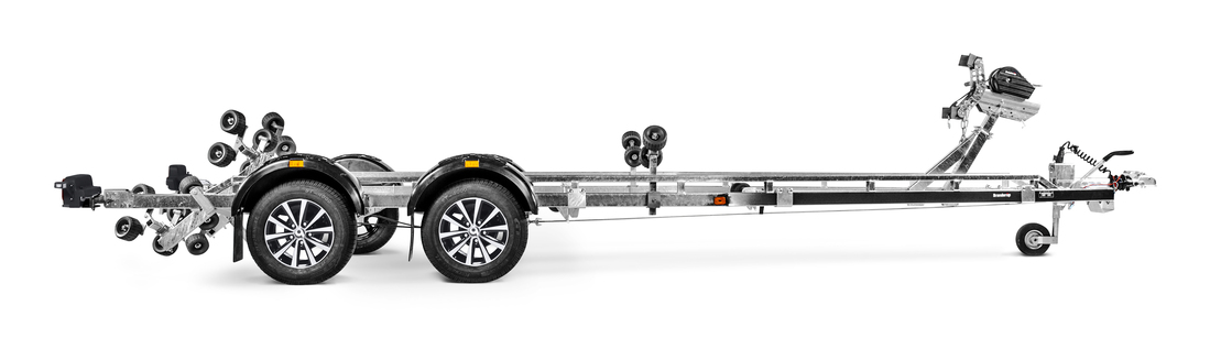 Brenderup Båttrailer Bromsad 22 fot X-line 2000 kg - 4