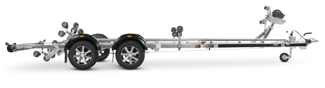 Brenderup Båttrailer Bromsad 22 fot X-line 2000 kg - 3
