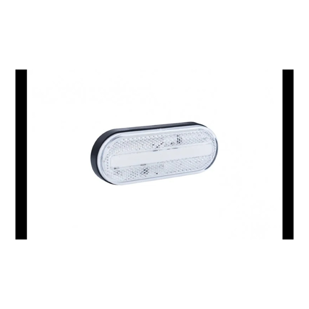 LED feu de gabarit blanc 12-24v 50cm. câble
