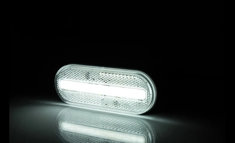 LED Posisjonslys hvit 12-24V 50cm kabel. - 4