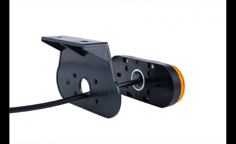 LED Posisjonslys hvitt med feste 12-24V 50cm kabel. - 5