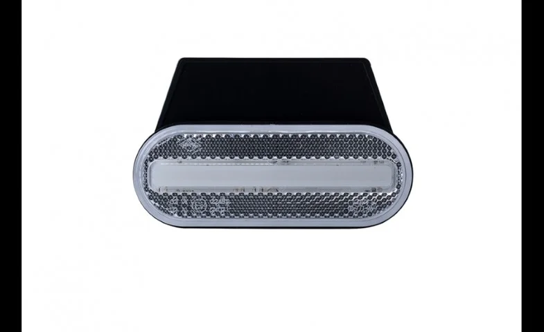 LED Posisjonslys hvitt med feste 12-24V 50cm kabel. - 3