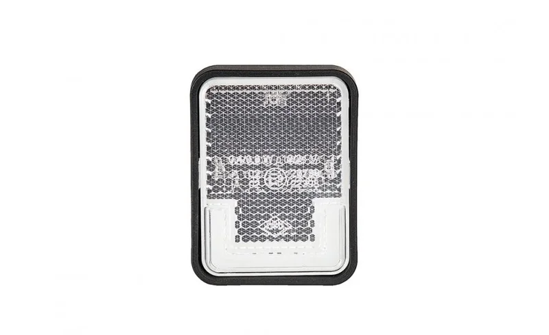LED Posisjonslys NEON hvit med feste 12-24V 50cm kabel.