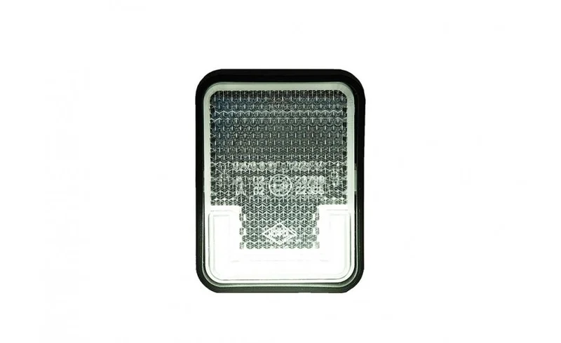 LED Posisjonslys NEON hvit med feste 12-24V 50cm kabel. - 9