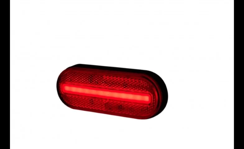 LED marker light red 12-24v 50cm. cable - 2