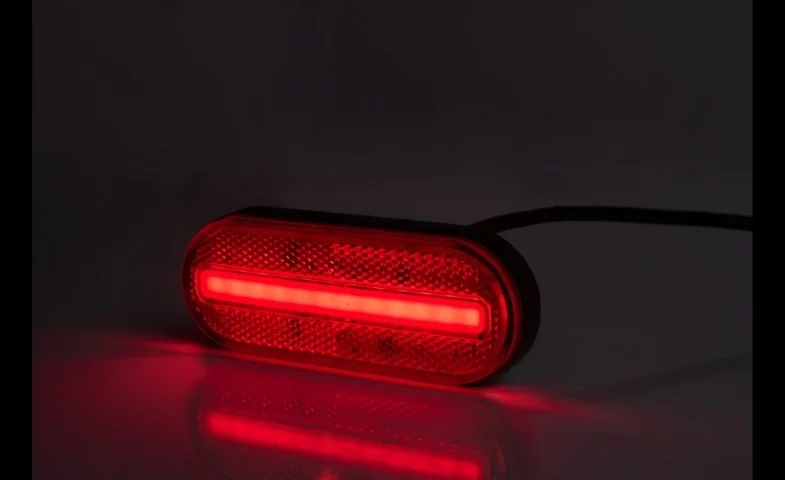LED marker light red 12-24v 50cm. cable - 5