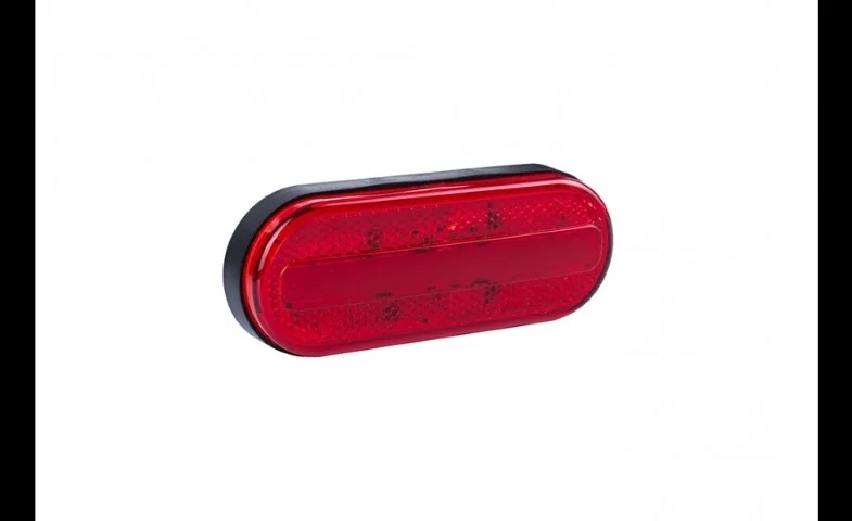 LED marker light red 12-24v 50cm. cable