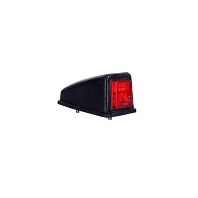 LED Taklampe rød 12-24V