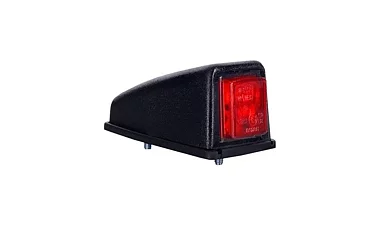 LED Taklampa röd 12-24V