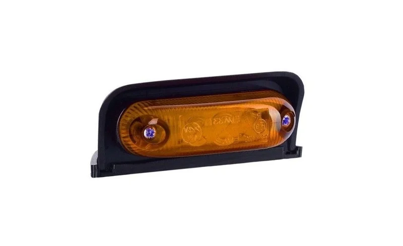 LED marker light red with bracket 12-24v 50cm. cable
