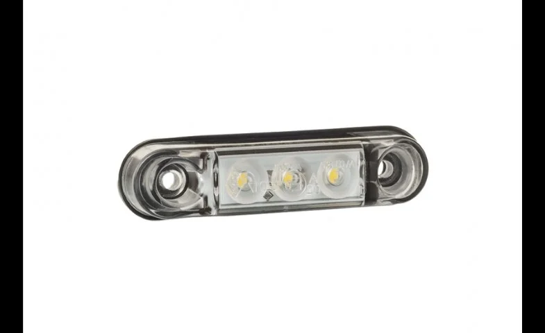 LED Positionsljus vit 12-24V 50cm kabel