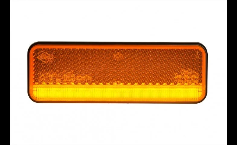 LED marker light neon amber 12-24v 50cm. cable - 2