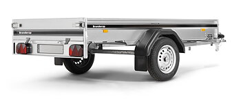 Brenderup Lågbyggd flakvagn Serie FS Obromsad 750 kg