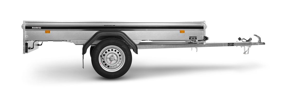 Brenderup Lågbyggd flakvagn Serie FS Obromsad 750 kg - 2