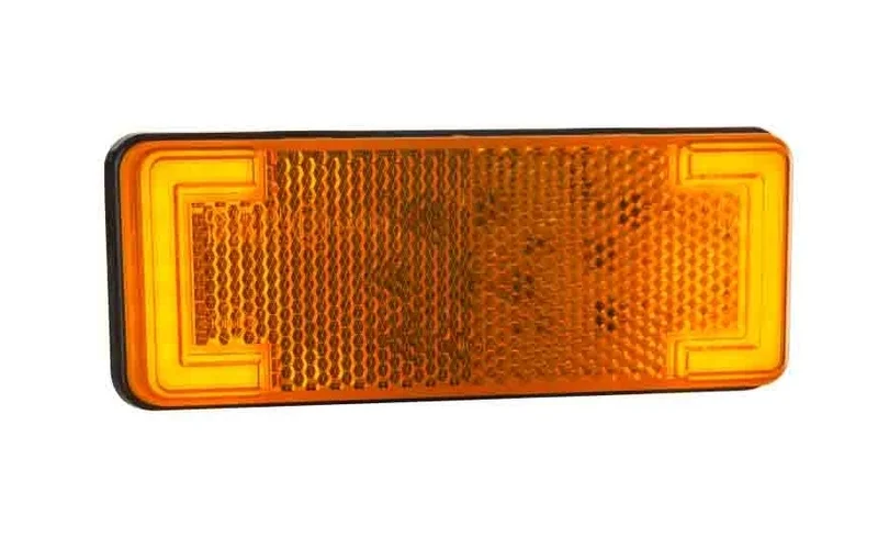 LED Side marker with warning light function 12-24v 0.5m cable