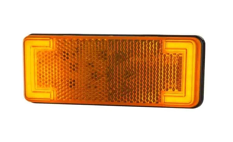 LED Side marker with warning light function 12-24v 0.5m cable - 3