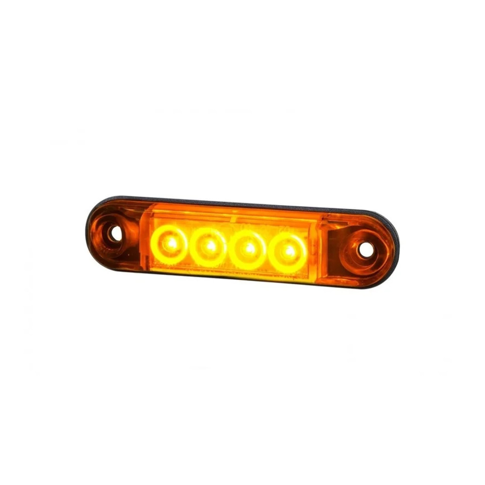 LED feu de gabarit rouge 12-24v 50cm. câble