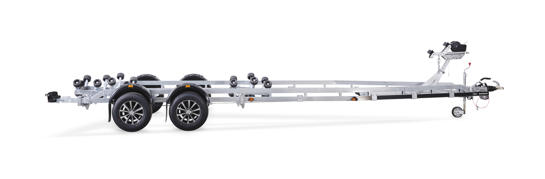 Brenderup Båttrailer Bromsad 26 fot ASR X-line 3500 kg - 2