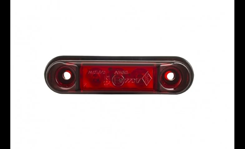 LED marker light red with bracket 12-24v 50cm cable - 3