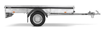 Brenderup Lågbyggd flakvagn Serie L Obromsad 750 kg