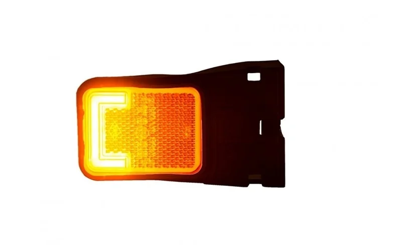 LED marker light red 12-24v 50cm. cable