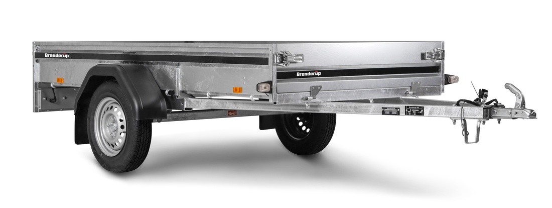 Brenderup Lågbyggd flakvagn Serie L Obromsad 650 kg
