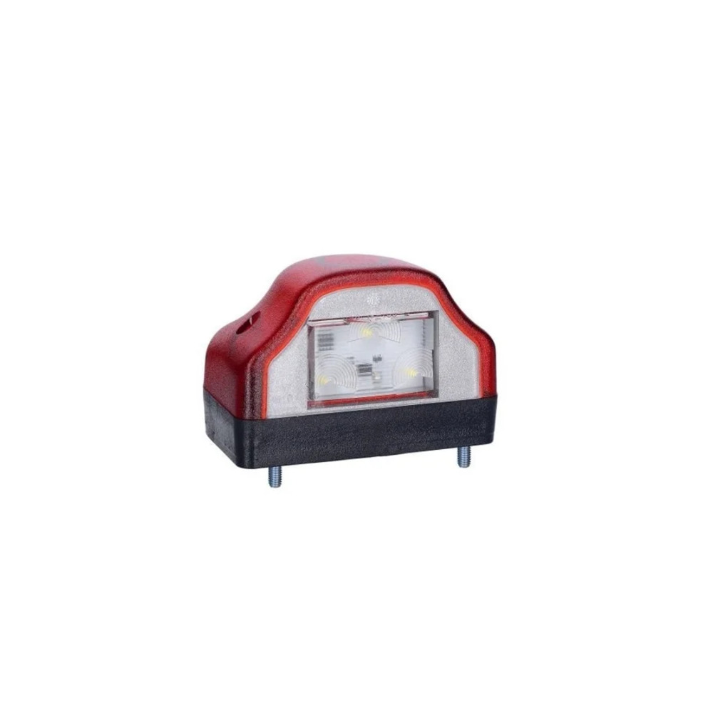 LED éclairage de plaque avec rouge feu de gabarit 12/24v