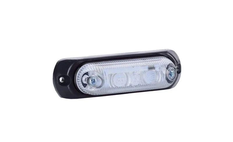 LED marker light amber with bracket 12-24v 50cm. cable