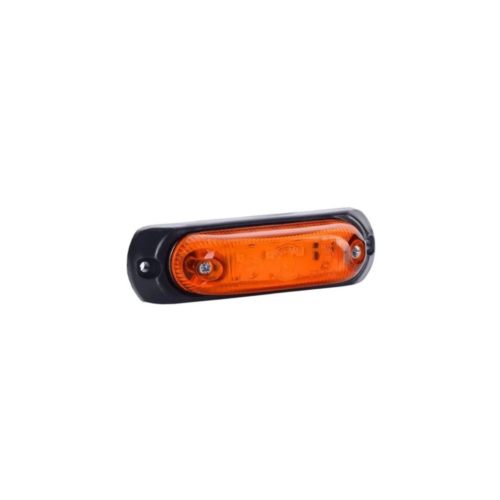 LED feu de gabarit rouge avec support 12-24v 50cm. câble