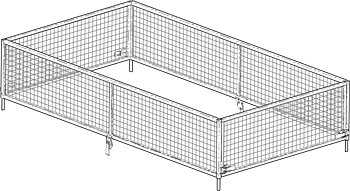Nätgrindsats 60 cm