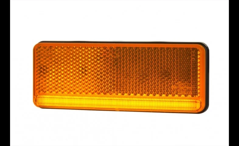 LED Posisjonslys NEON oransje 12-24V 50cm. kabel - 3