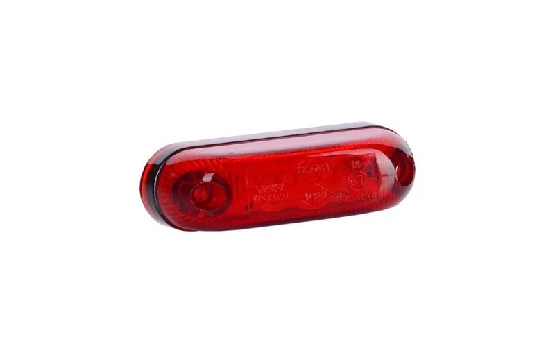 LED marker light white with bracket 12-24v 50cm. cable