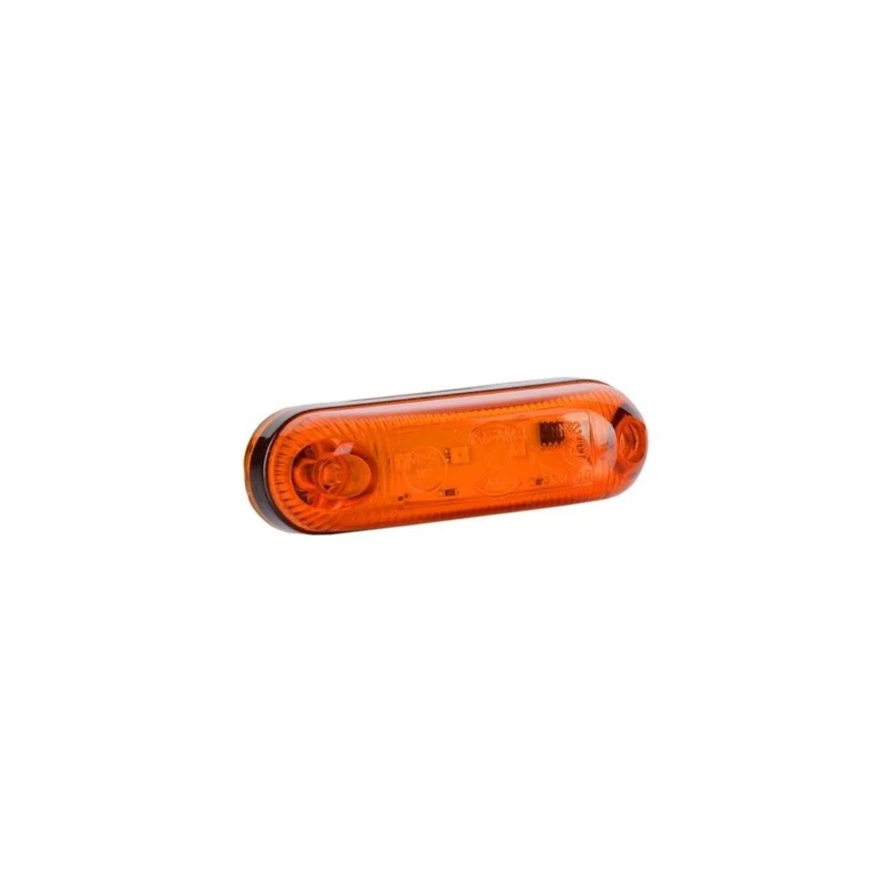 LED marker light red with bracket 12-24v 50cm. cable
