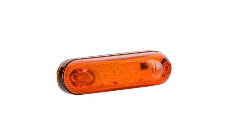 LED marker light red with bracket 12-24v 50cm. cable