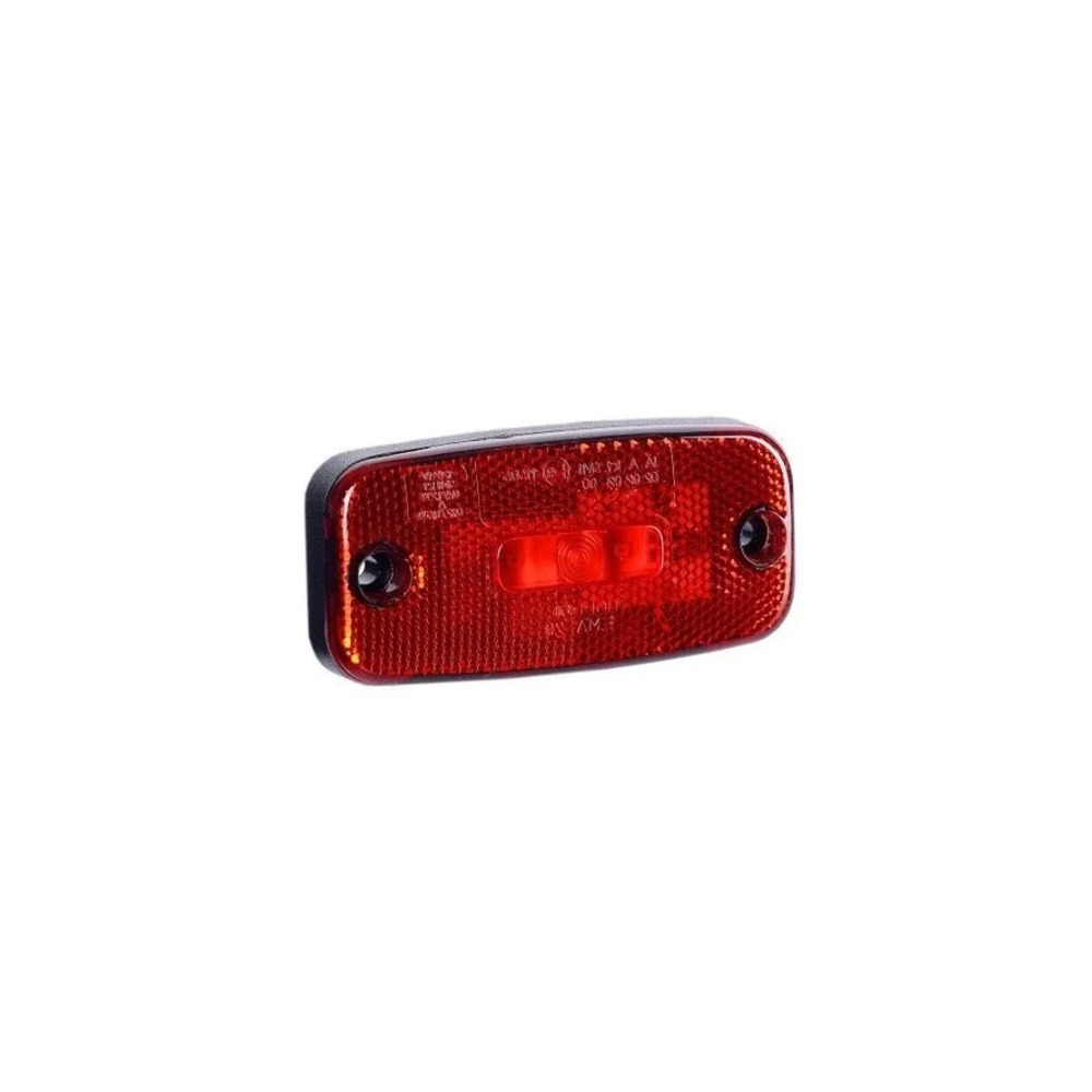 LED Markierungsleuchte rot 12-24v 45cm. Kabel
