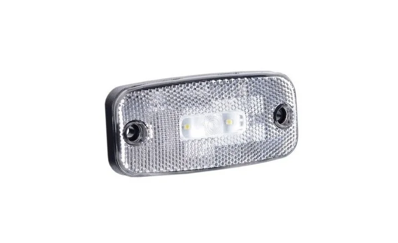 LED marker light white 12-24v 50cm. cable