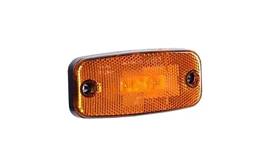 LED Positionsljus orange 12-24V 50cm. kabel