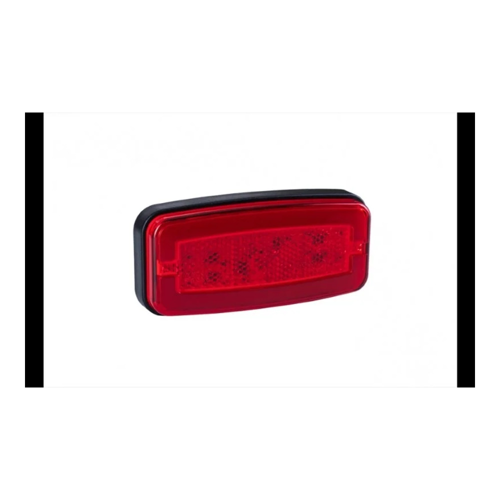 LED marker light white with bracket 12-24v 50cm. cable