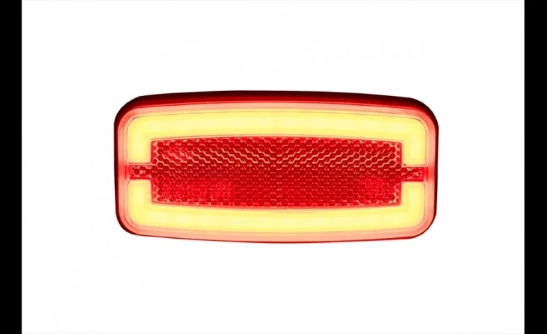 LED marker light white with bracket 12-24v 50cm. cable - 4