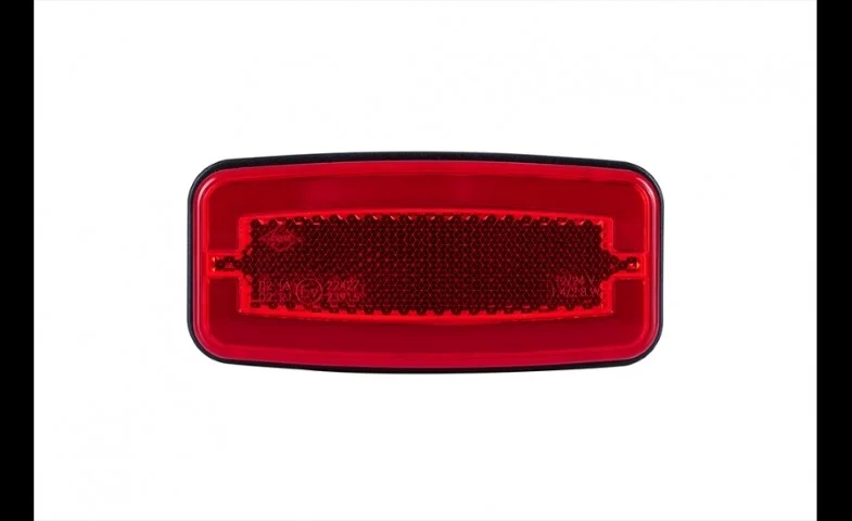 LED marker light white with bracket 12-24v 50cm. cable - 3
