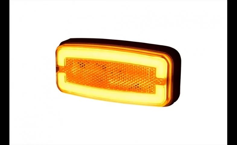 LED Positionsljus röd med fäste - 2