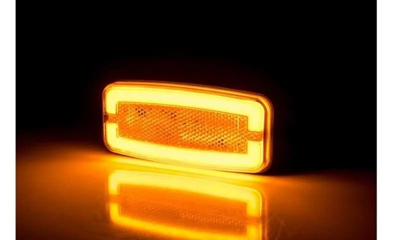 LED Positionsljus röd med fäste - 6