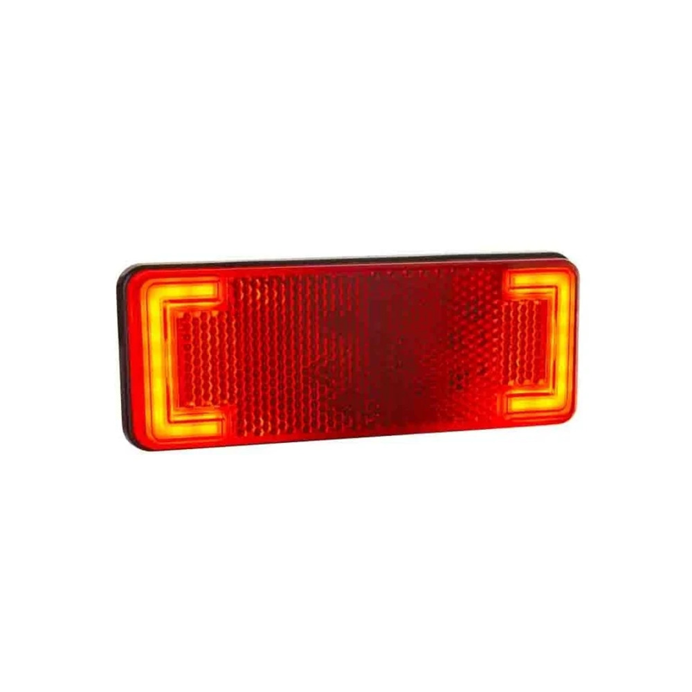 LED marker light neon red 12-24v 50cm. cable