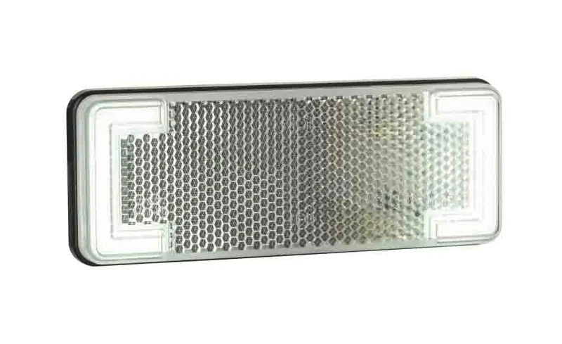 LED Positionsljus NEON vit 12-24V 50cm. kabel