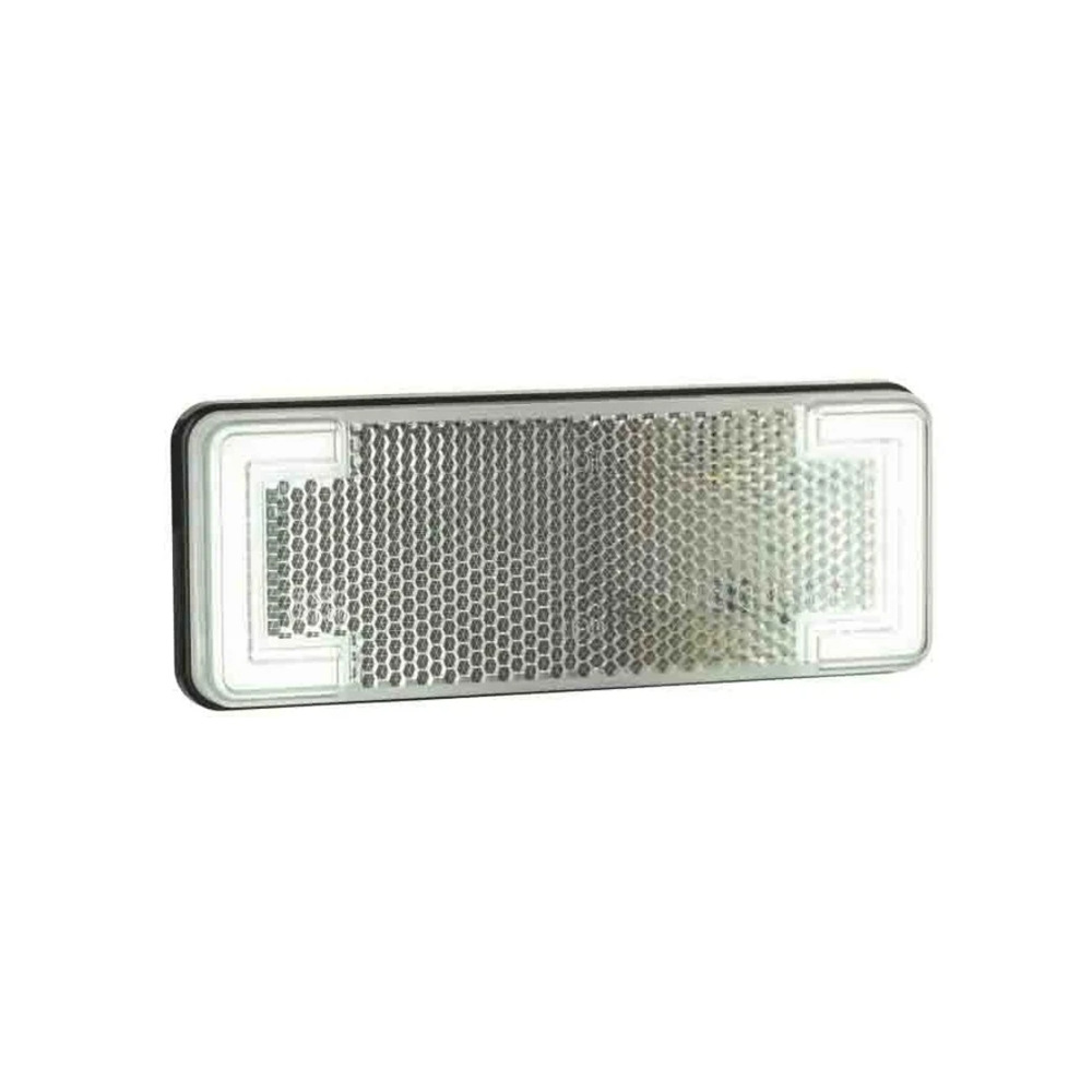 LED luz de posição néon branco 12-24v 50cm. cabo