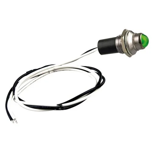 LED-kontrollampa för cockpit | Grön 24V - 2